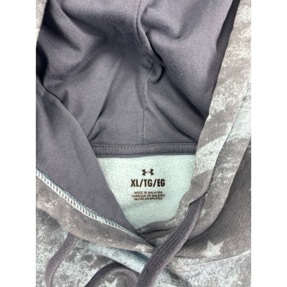 Under Armour Hoodie Women's XL UA Freedom Rival Fleece Amp Pullover - Picture 2 of 5